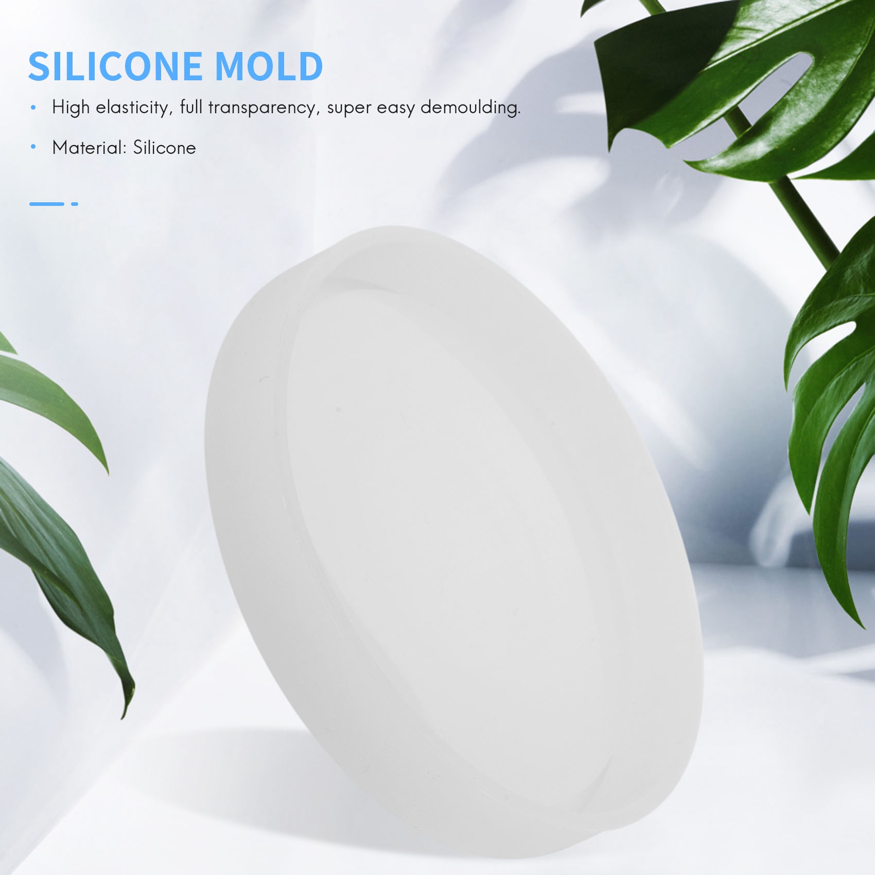 Coaster Mold Round - ABQR 4 Pack Big Diy Round