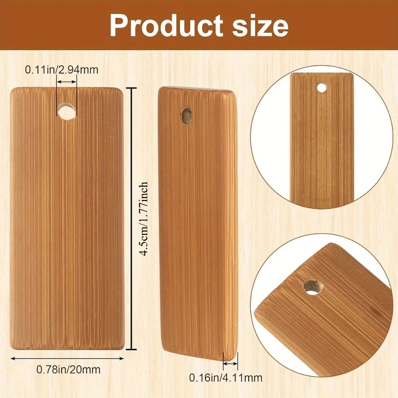 100Pcs Natural Wood Blanks 45x - Wood Ring Blank review and price