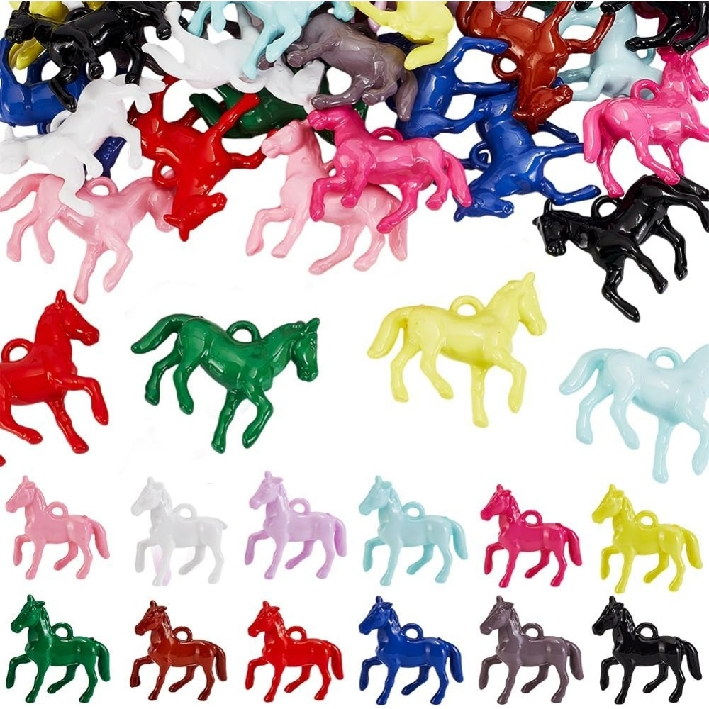 48pcs Opaque Acrylic Pendants  - Resin Craft Kit review and price