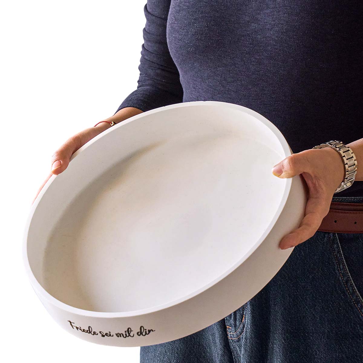 Concrete Round Candle Bowl Ves - Coaster Mold Round review and price