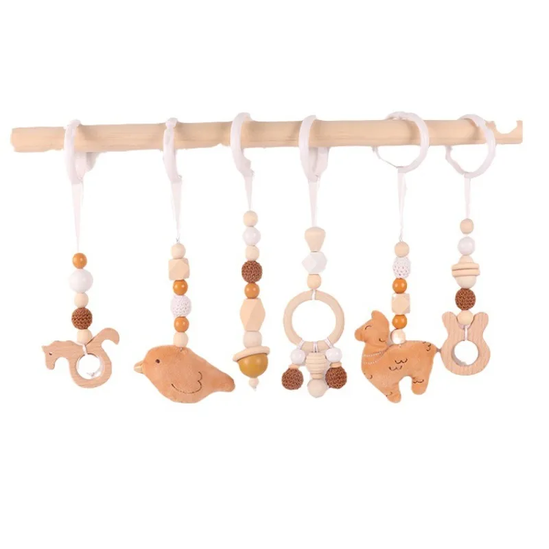 6Pcs Wooden Baby Toys Wooden B - Wood Ring Blank review and price