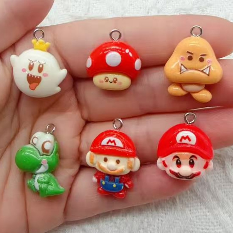 10pcs resin cartoon pendant, D - Resin Craft Projects review and price