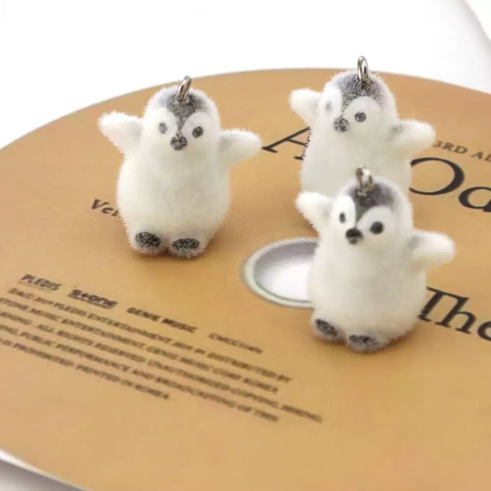 5pcs Flocking Small Penguin Re - Resin Craft Projects review and price